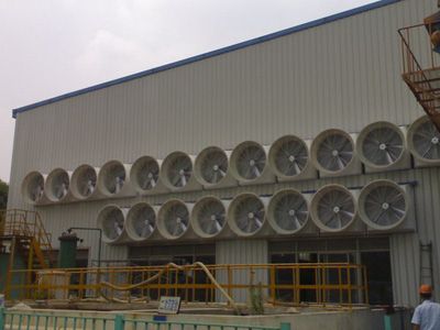 钢结构厂房通风降温工程